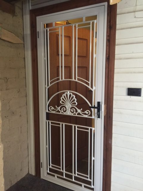An old decorative door
